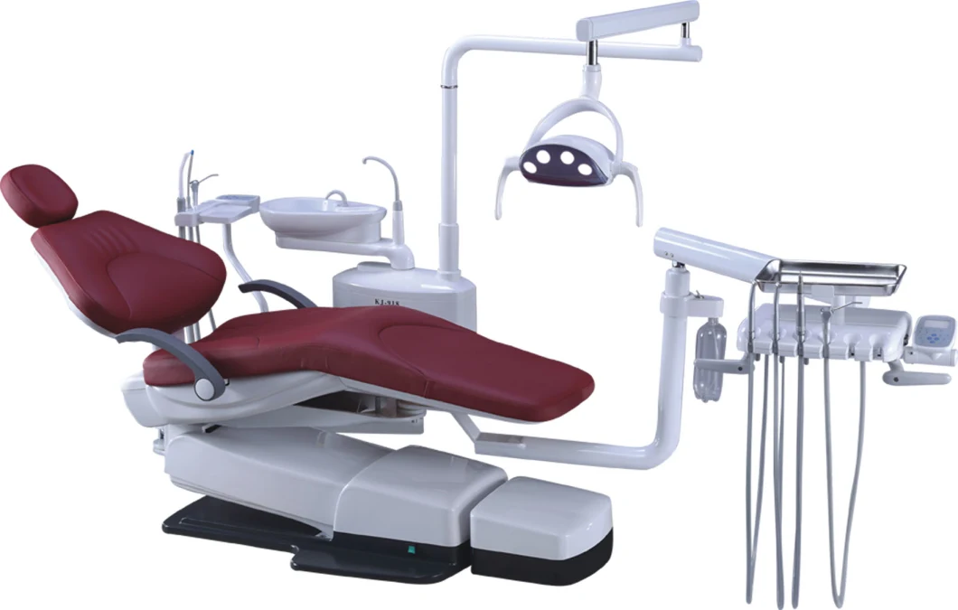 LED Sensor Lamp Dental Chair with Scaler and Light Cure
