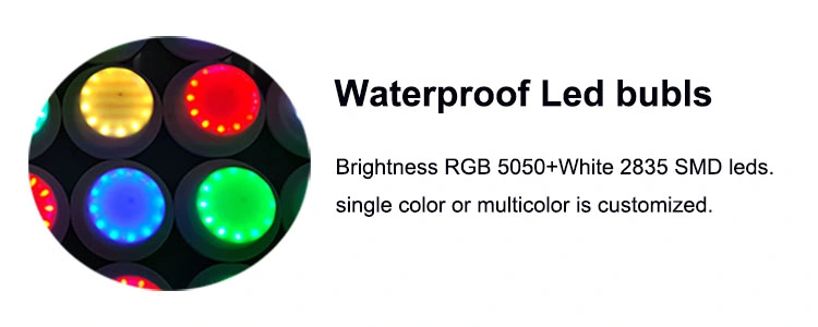 60cm Outdoor Waterproof LED Magic Ball Light LED Leisure Furniture Decoration Garden Ball