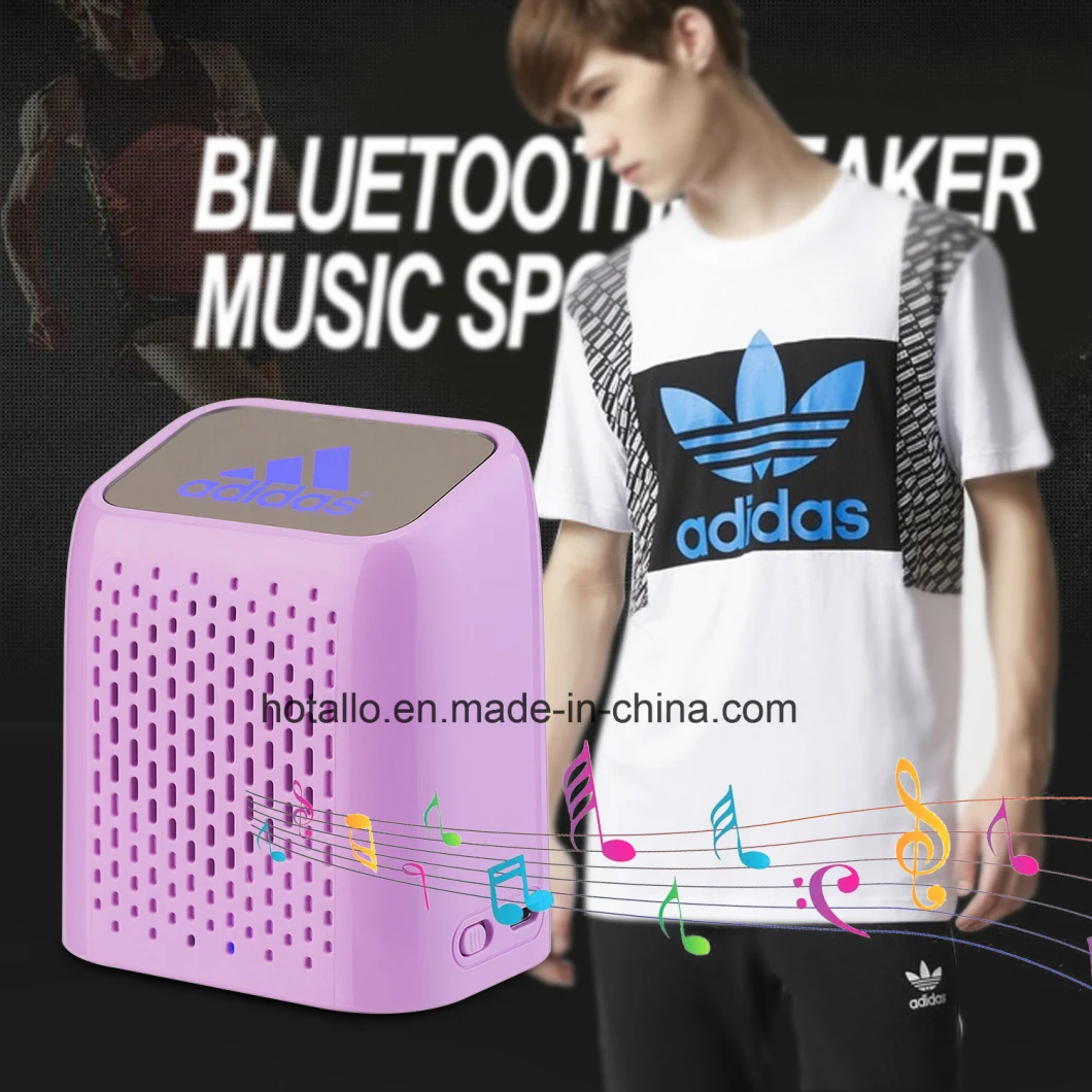 portable Bluetooth Speaker with Light up Logo