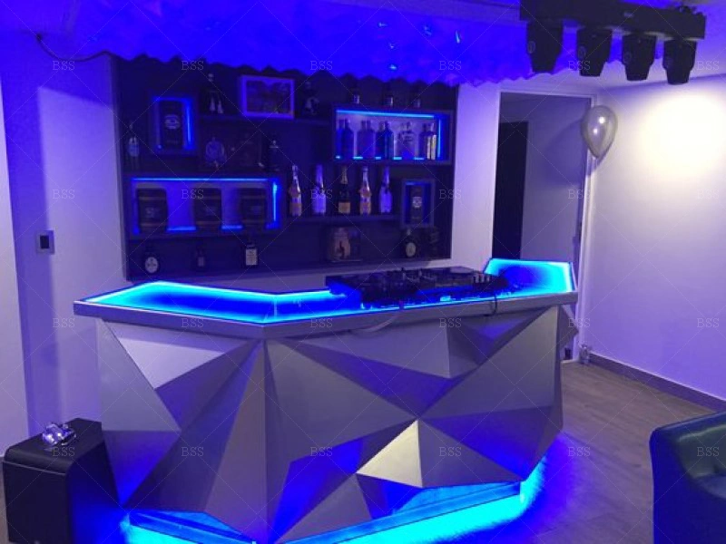 Best LED Club Bar Custom Free Design Bar Counter Furniture