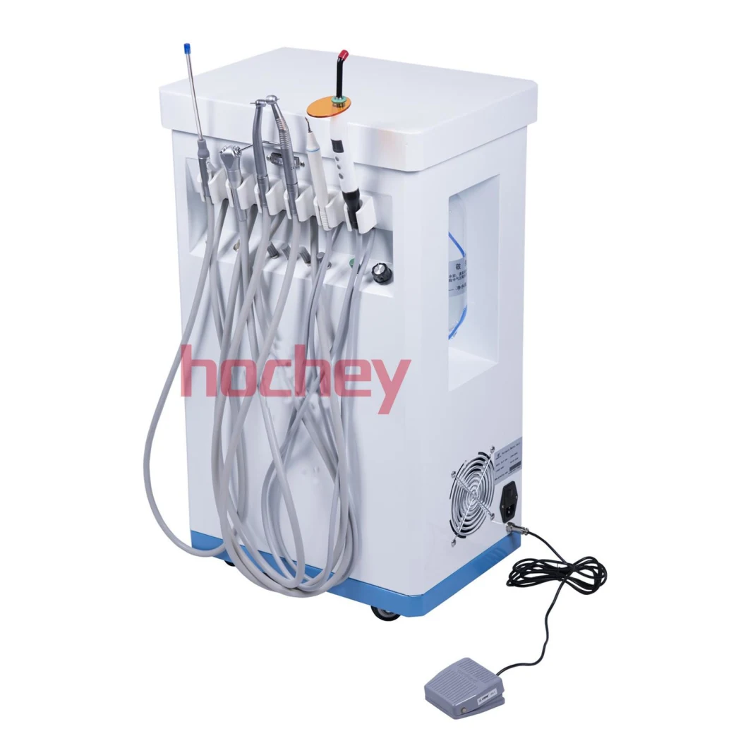 Veterinary Dental Equipment Set LED Built-in Air Compressor Luxury Mobile Cheap Price Kid Portable Unidad Dental Unit Chair
