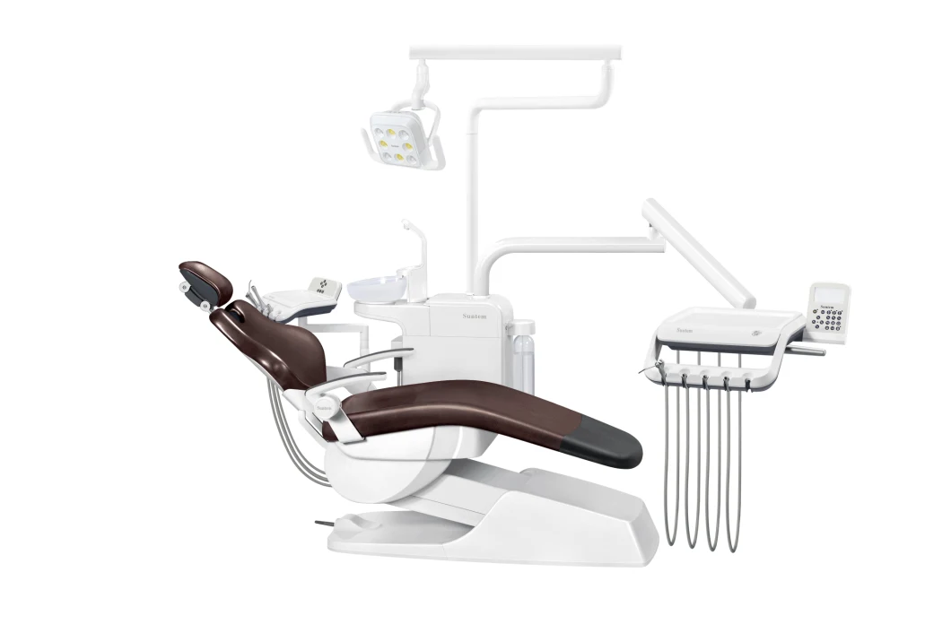 CE Approval High Quality Dental Chair Manufacturer Prices of Dental Chair Unit with LED Light