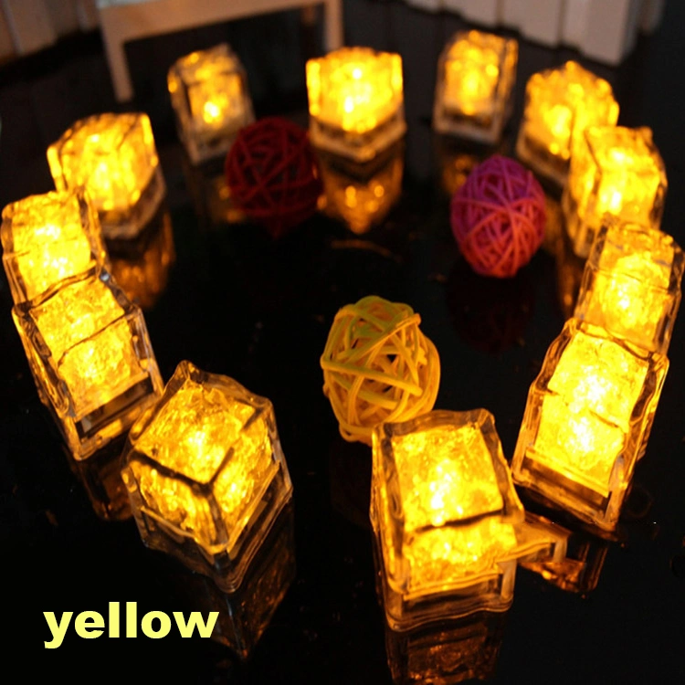 Water Activity LED Ice Cubes Glowing Party Lights /Bar Lights