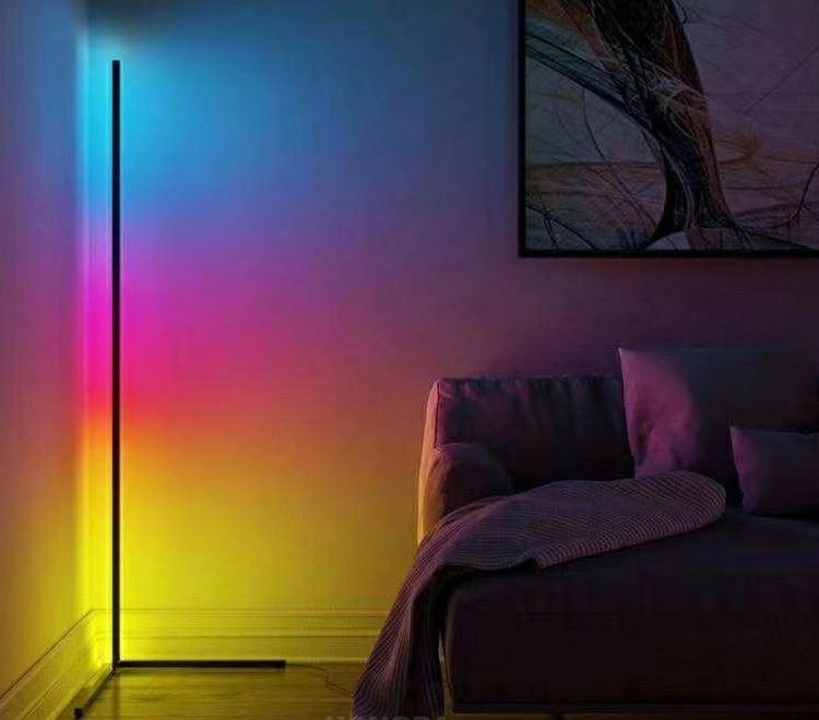 Multicolor Effects Mood Setting Dimmable Memory Function LED Floor Standing Lamp Corner Light for Christmas Home Decoration5 Buyers
