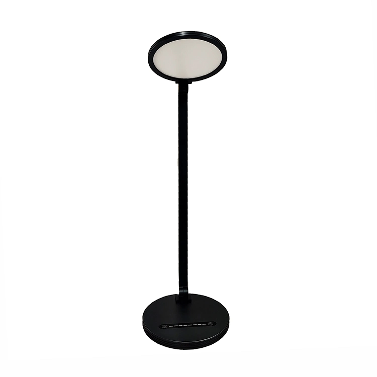 LED Table Light Aluminum Eye-Caring Desk Lamp Super Bright 860lm Reading Lamp with 8 Level Dimming Touch Switch Lighting Modes