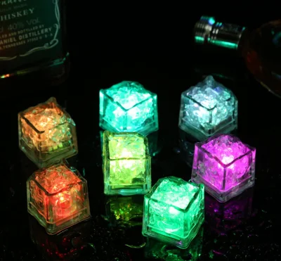 Waterproof LED Bar Flash Ice Cubes Light up Fluorescent Block