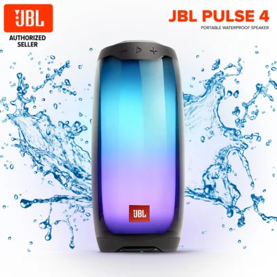 Pulse4 Wireless Bluetooth Speaker Stereo Sound with LED Light Party Speaker