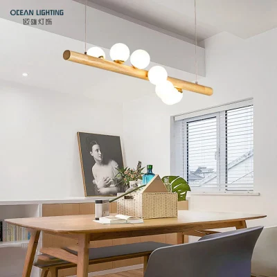 Nordic Design Luxury Decoration Restaurant Dining Table Lighting LED Hanging Ball Pendant Lights