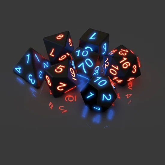 Sporting Goods Kids Games LED Dice Cube