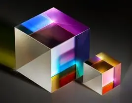 High Quality Optical Wavelength 400 - 700 Nm Polarizing Beamsplitter Cube