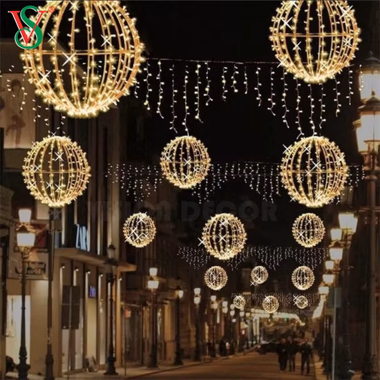 LED Pole Mounted Street Christmas Ball National Day LED