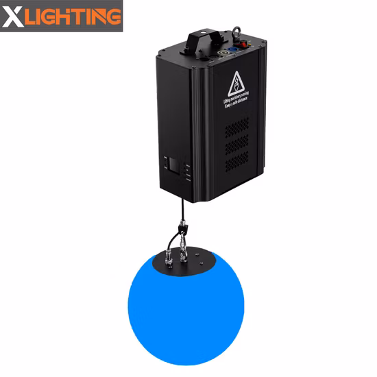 Stage Show Effect DMX Winch Kinetic Rain 3D LED Ball