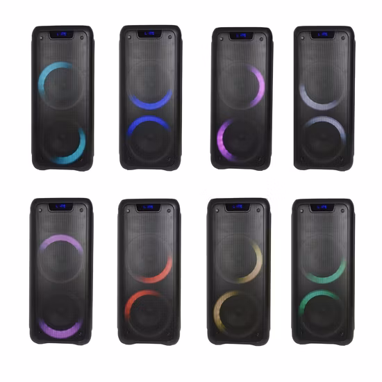 Wholesale Speakers 4 Inch Rechargeable Wireless Bluetooth Portable Audio Speaker with LED Light