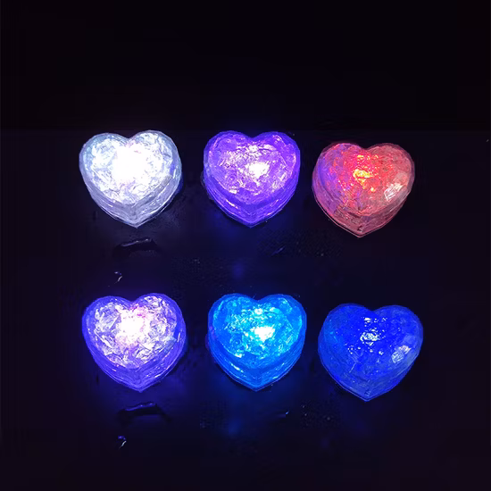 Light up Water Activated Food Grade Blinking LED Ice Cube