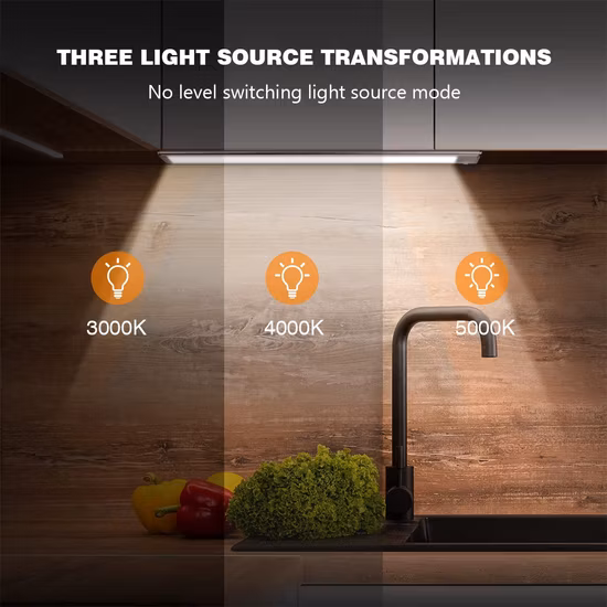 New Design 2*2W Standing LED Under Cabinet Light