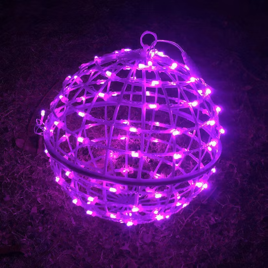 Wholesale Modern Home Garden LED Outdoor Decoration Luxury Hanging Ball String Light